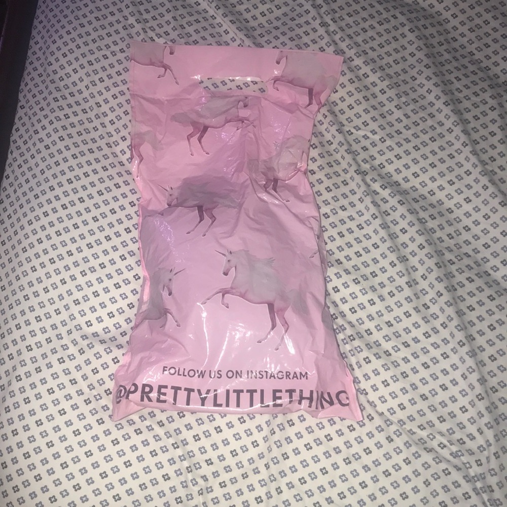 Pretty Little Thing black dress